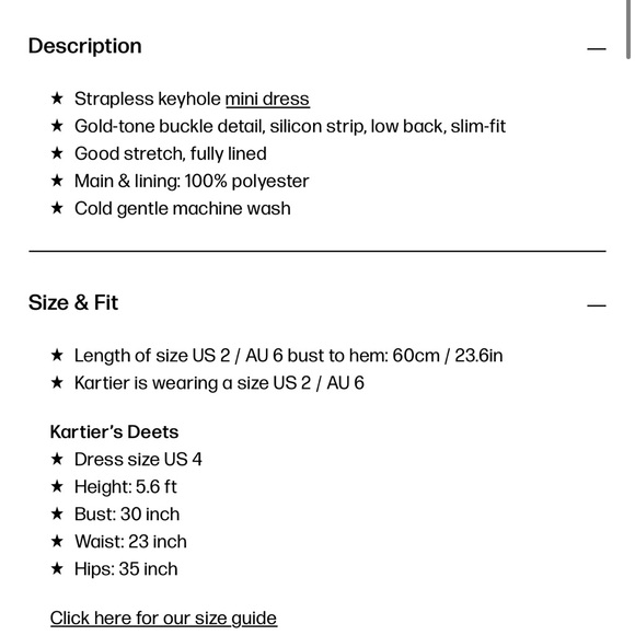 Strapless Black Cutout Mini Dress - Picture 6 of 6